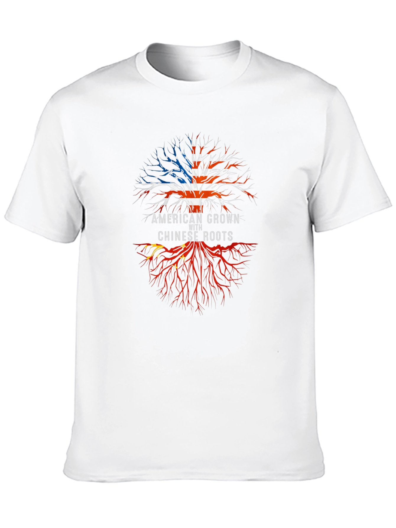 American Grown with Chinese Roots T-Shirt