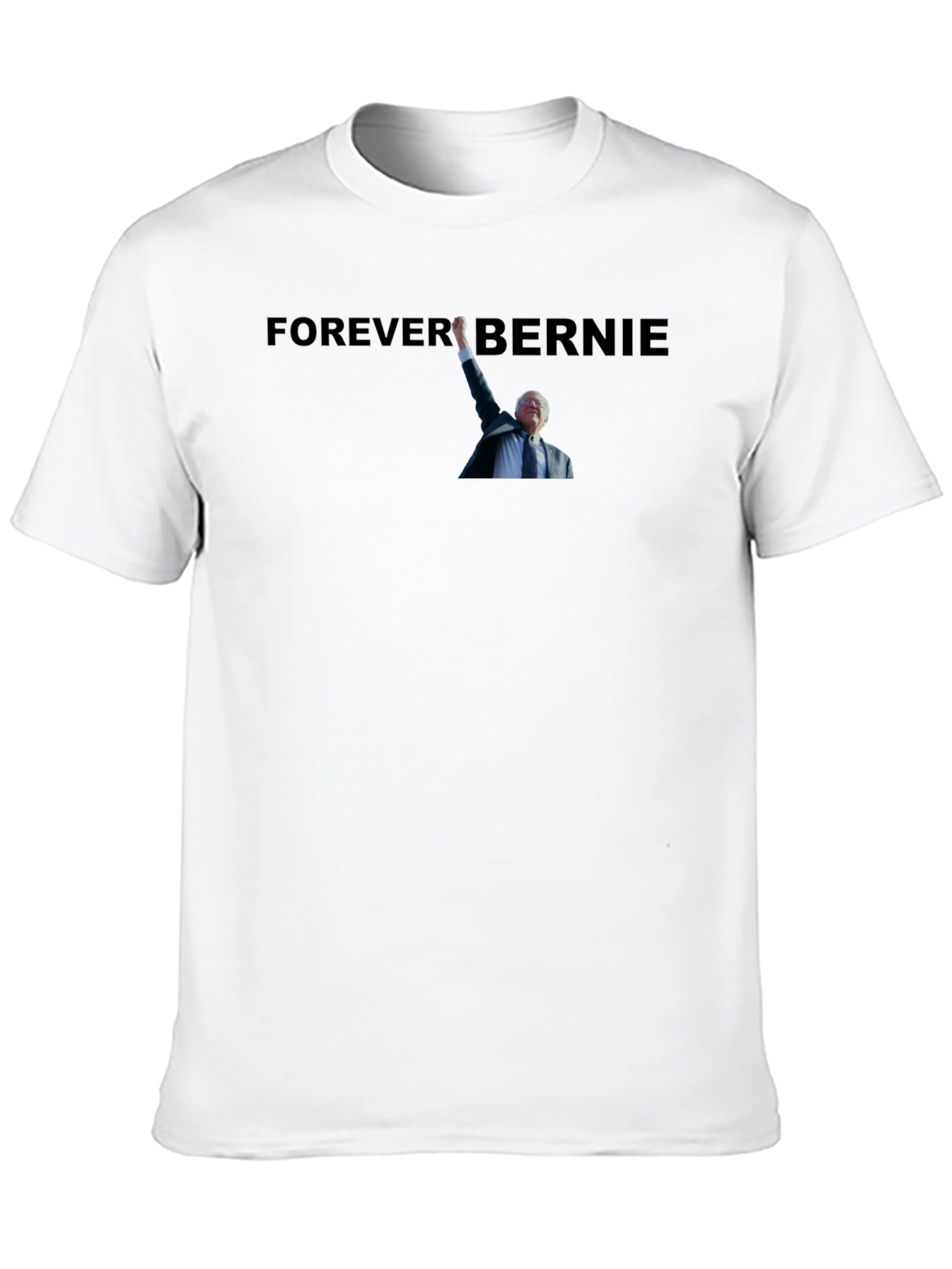 Forever Bernie Graphic T-Shirt Black