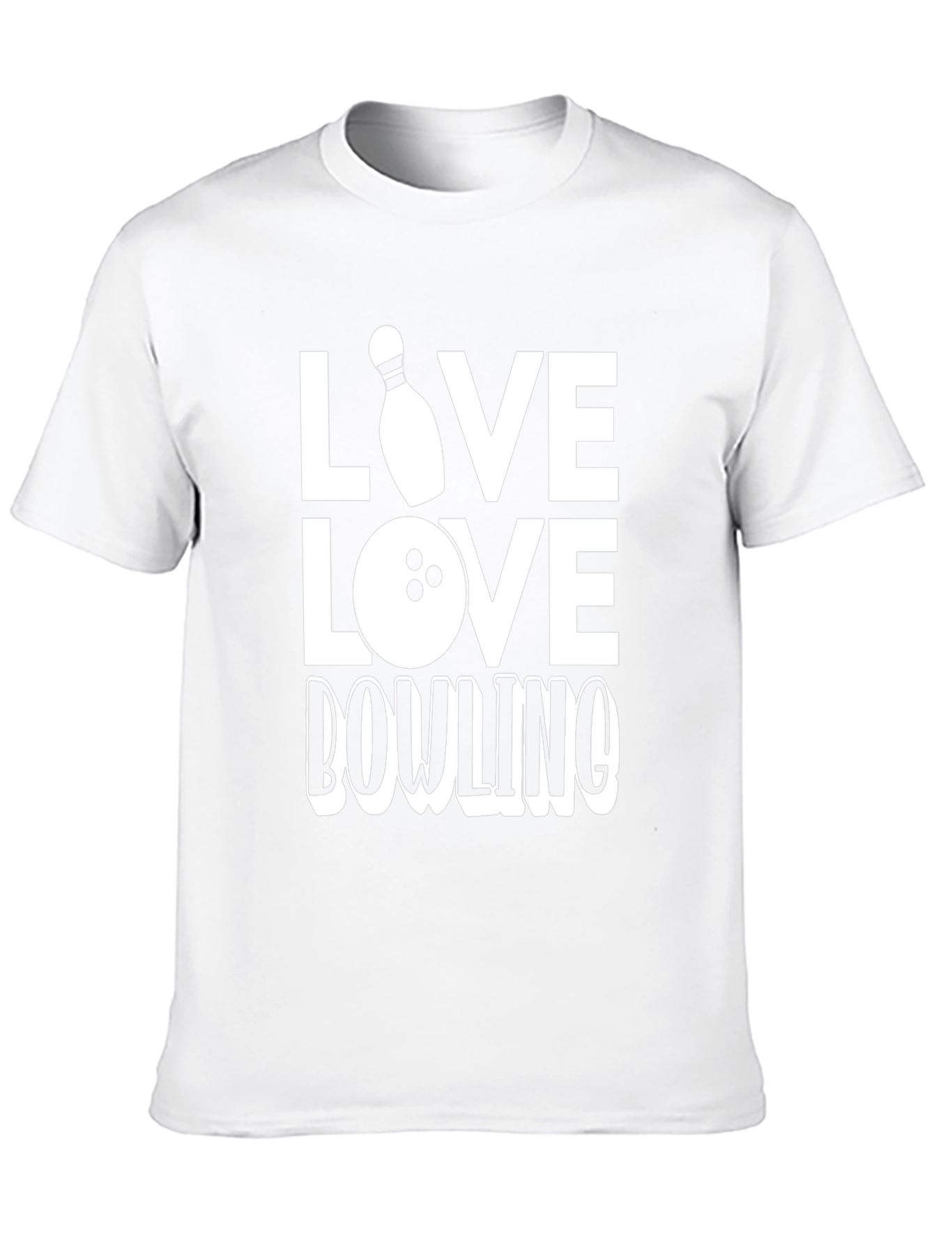 Love Bowling T-Shirt - Bowler Gift