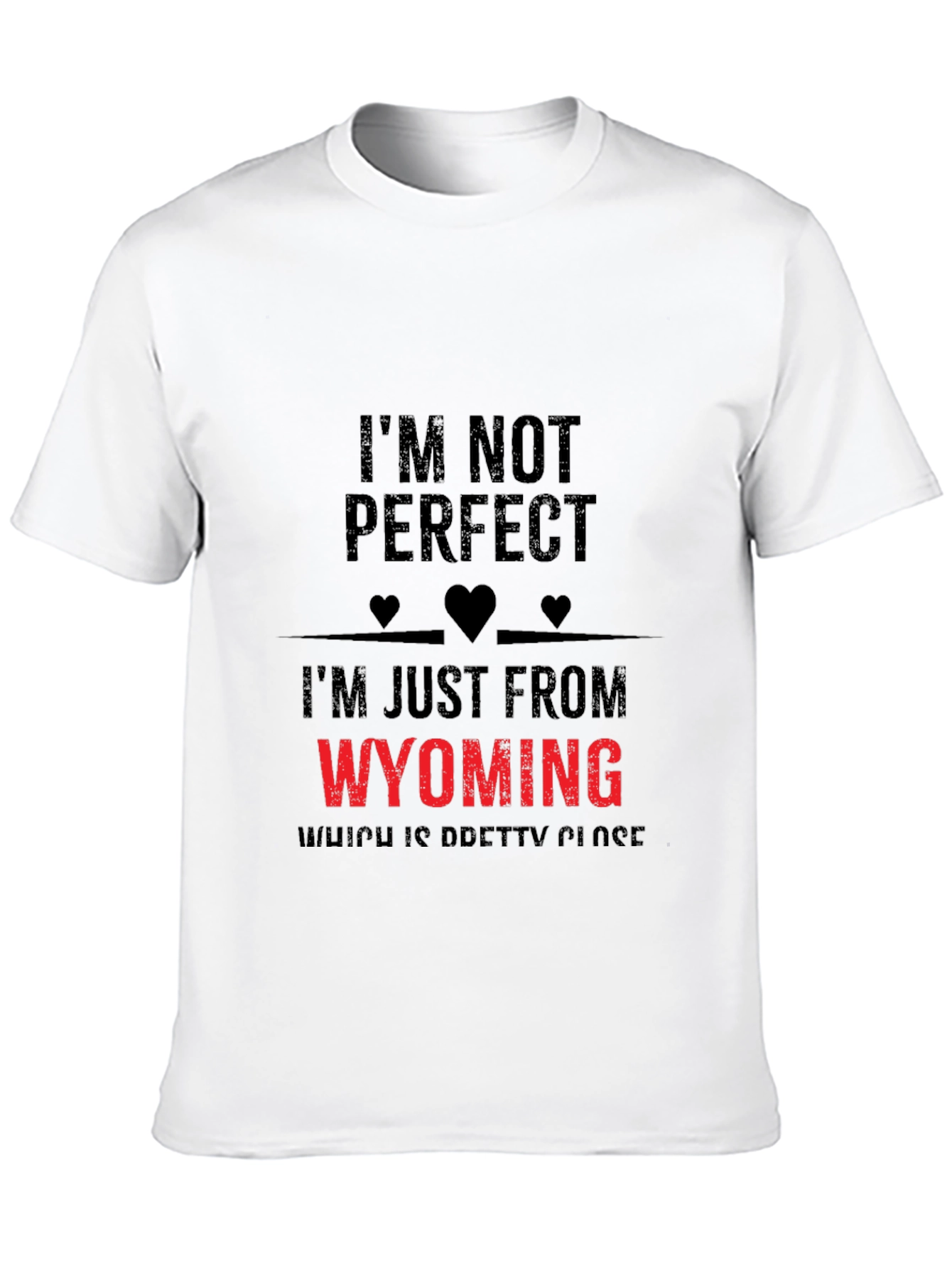 Im From Wyoming Novelty T-Shirt