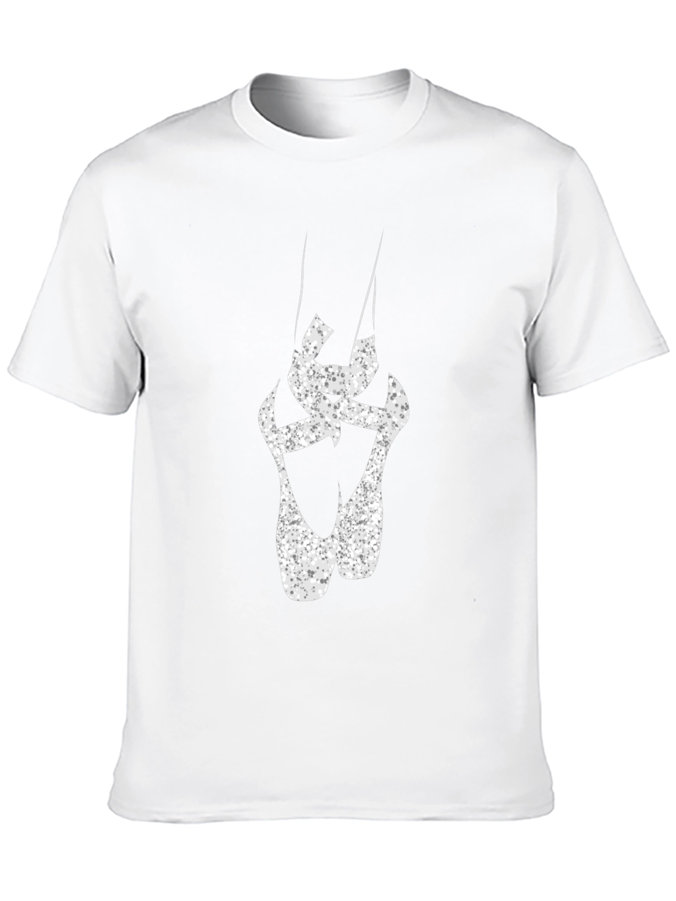 Ballet Pointe Shoe Graphic Tee - Stylish Dancer Shirt