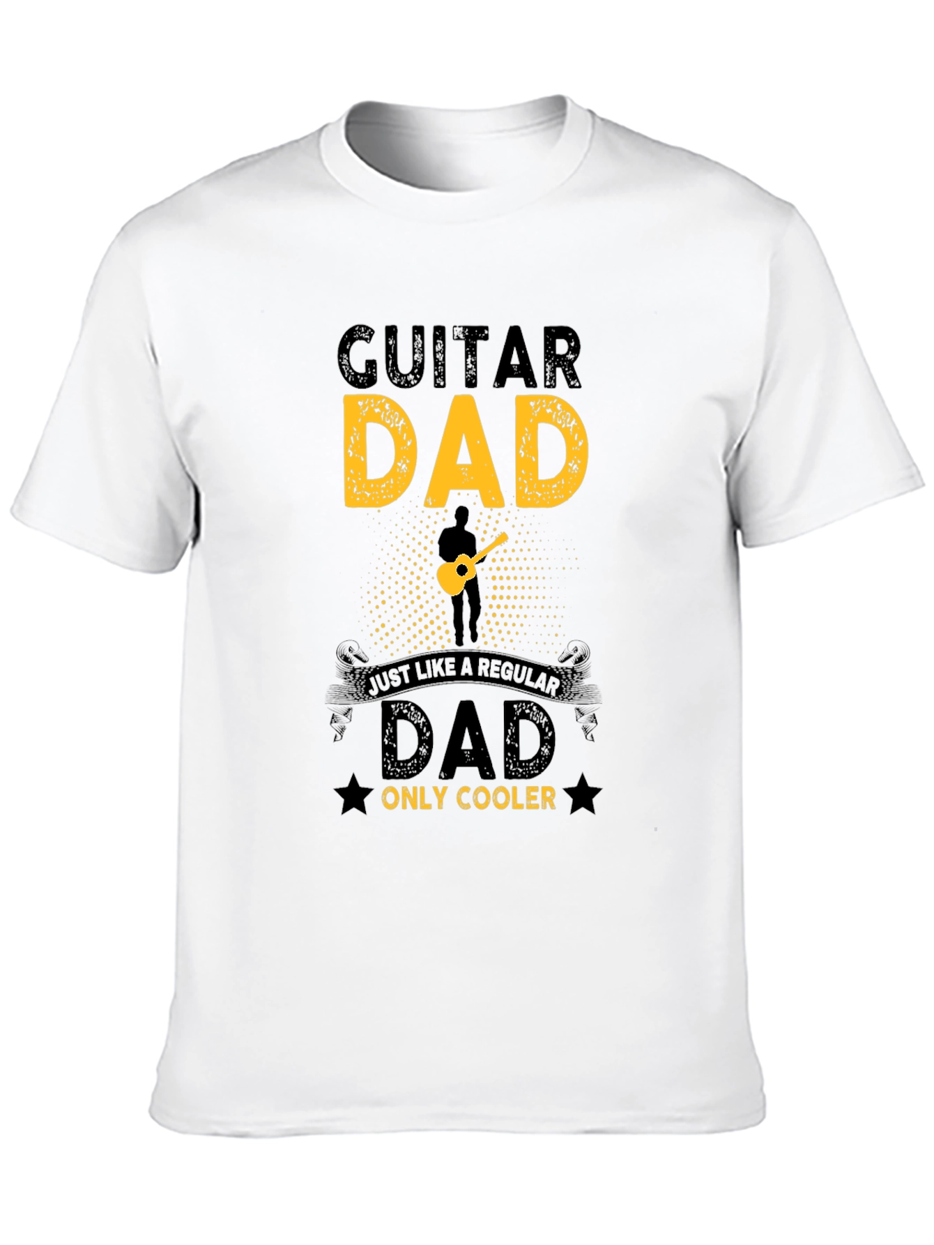 Guitar Dad T-Shirt - Cool Musician Father Tee