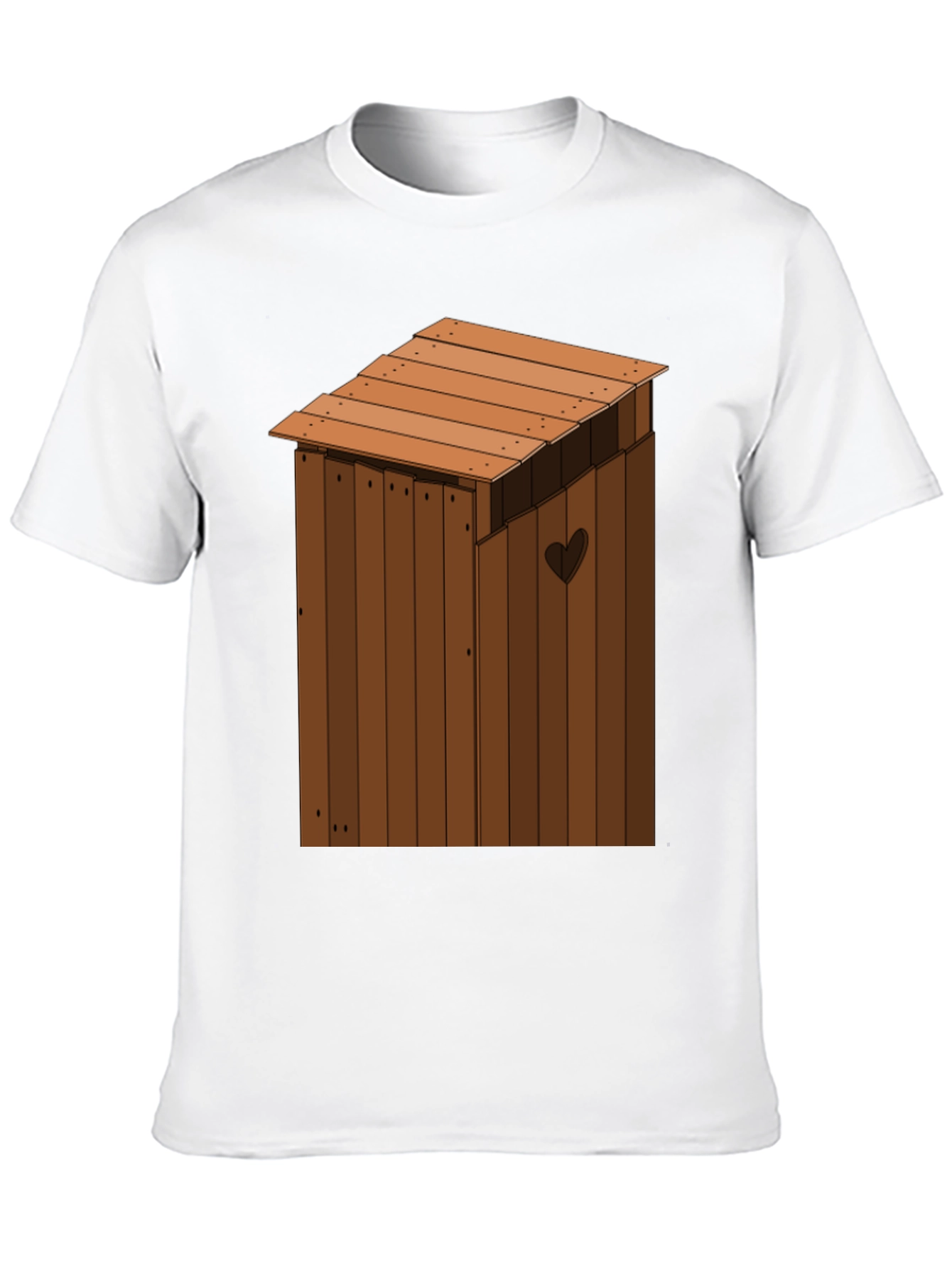 Outhouse Humor Novelty T-Shirt