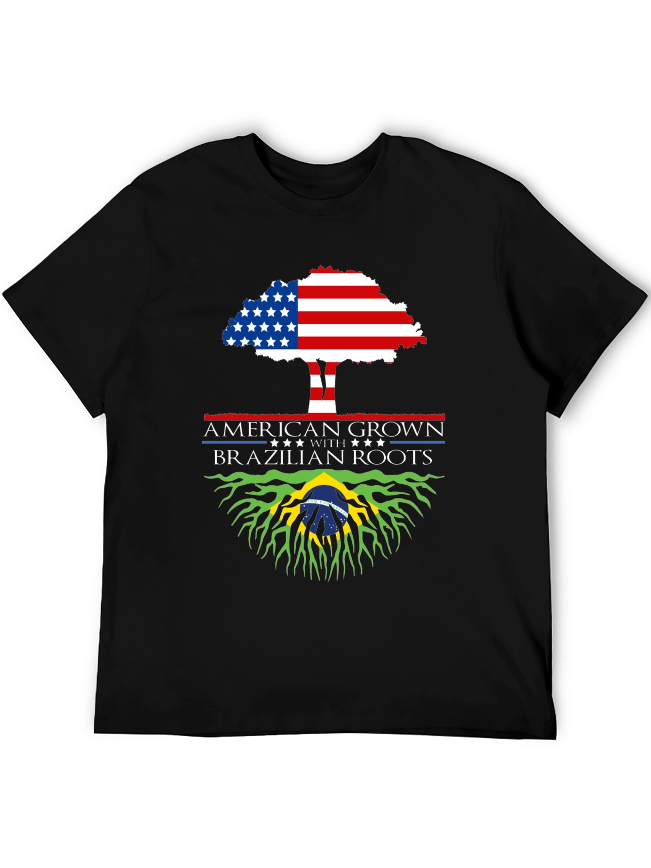 American Grown with Brazilian Roots T-Shirt