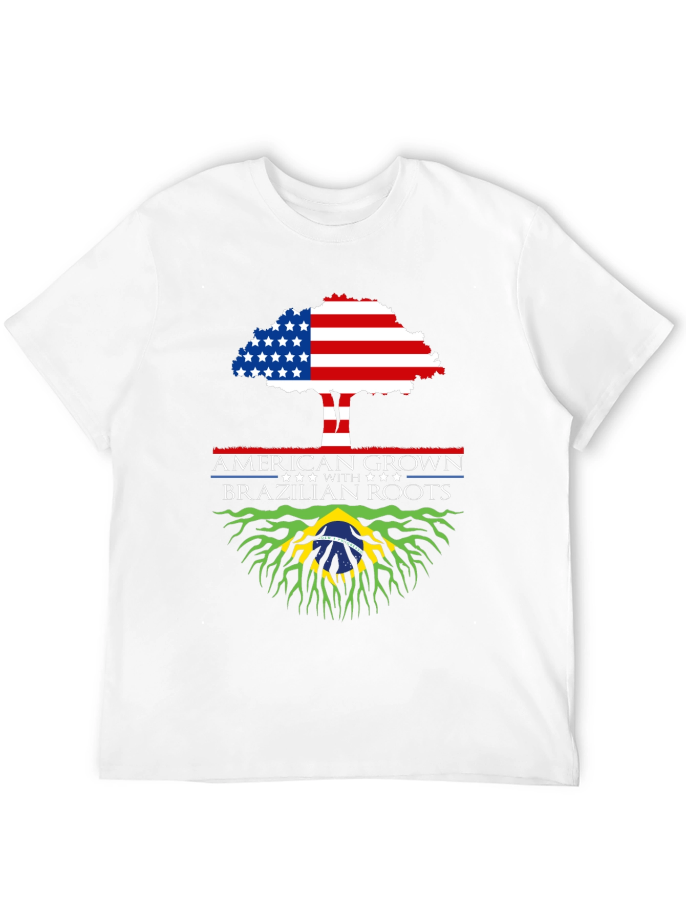 American Grown with Brazilian Roots T-Shirt