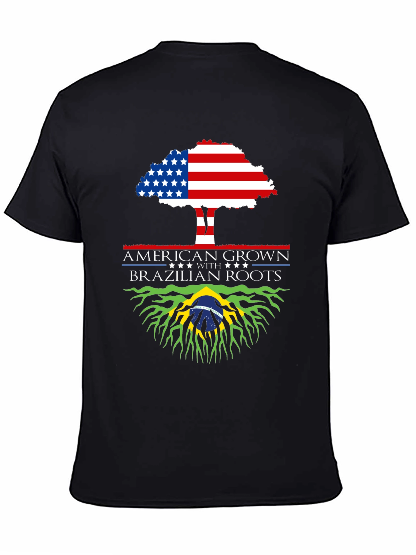 American Grown with Brazilian Roots T-Shirt