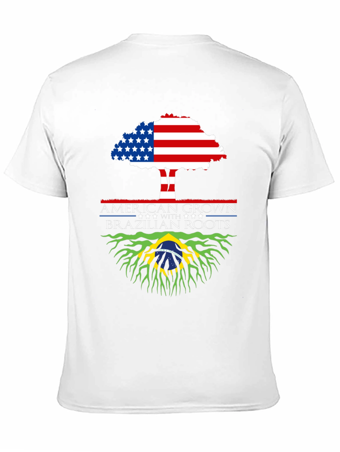 American Grown with Brazilian Roots T-Shirt