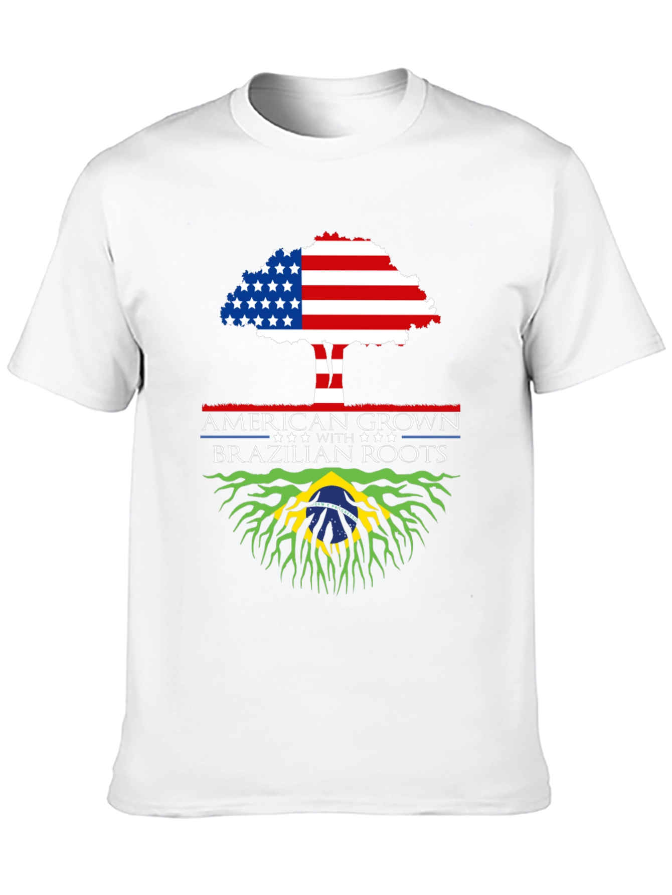 American Grown with Brazilian Roots T-Shirt