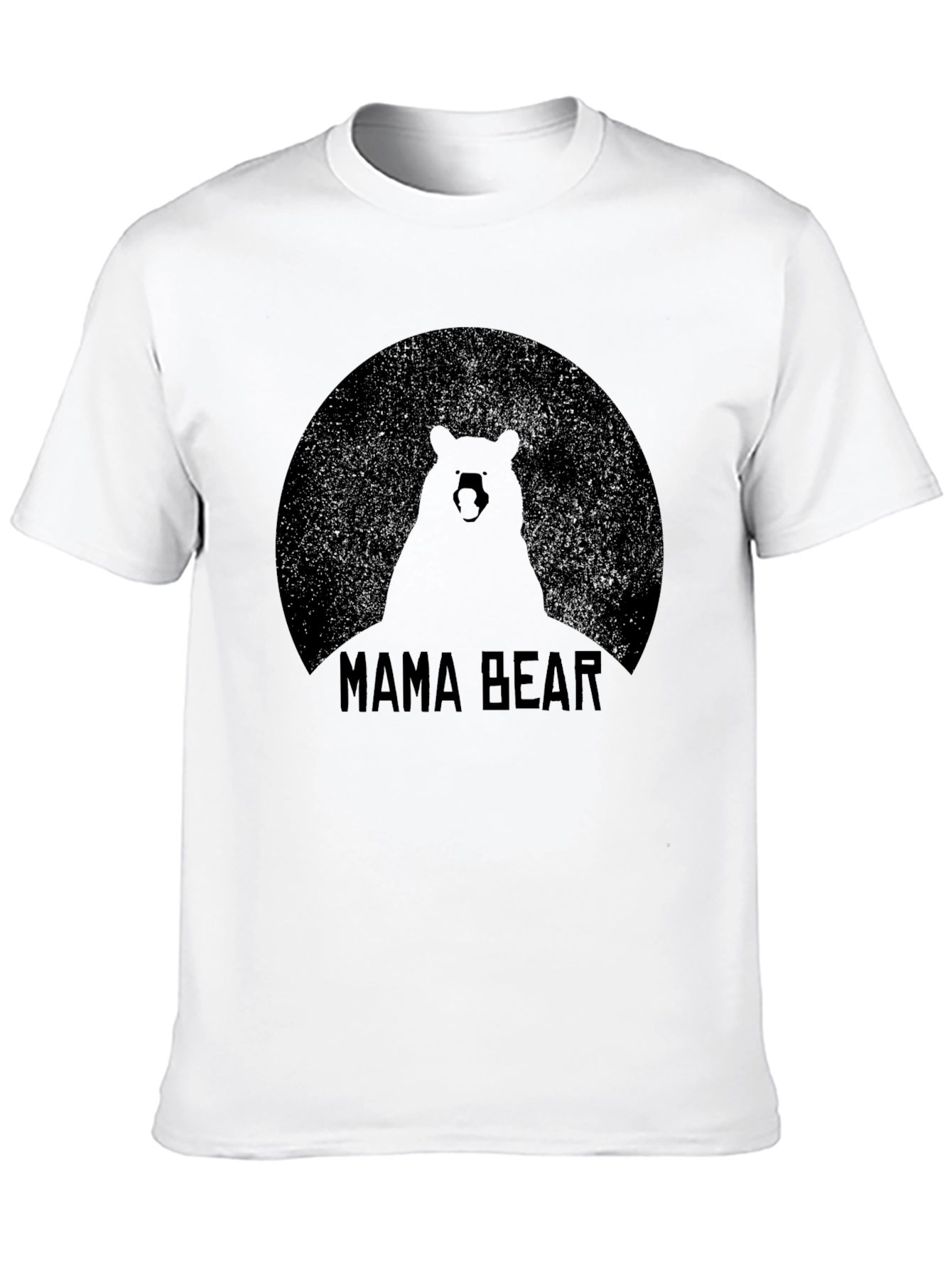Mama Bear Graphic Tee - Black Classic Fit