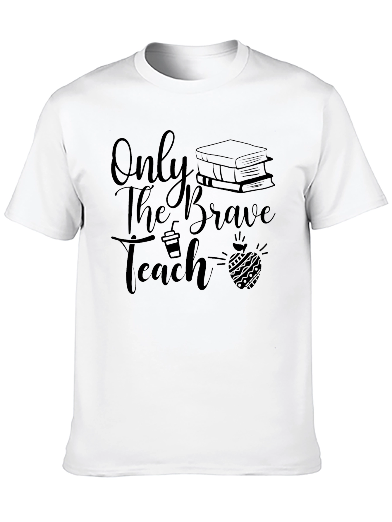 Brave Teacher Graphic Tee