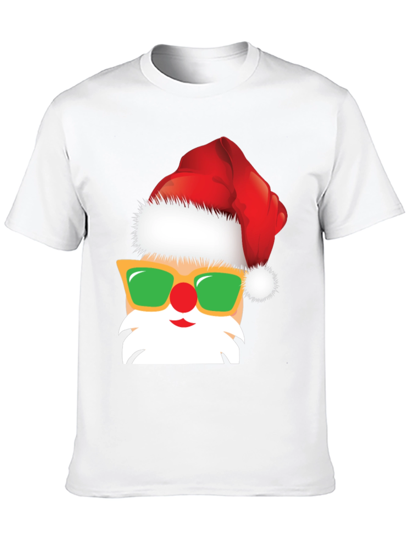 Cool Santa Graphic Tee - Holiday Fun!