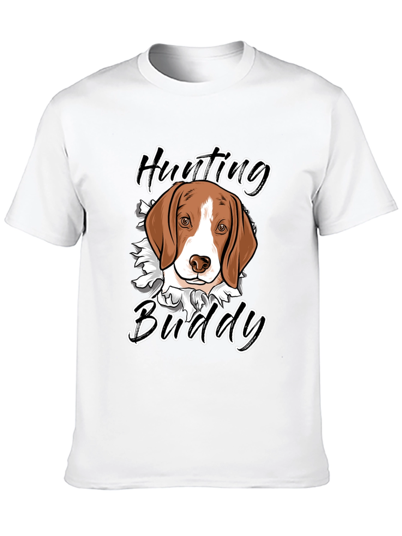 Hunting Buddy T-Shirt - Beagle Dog Design