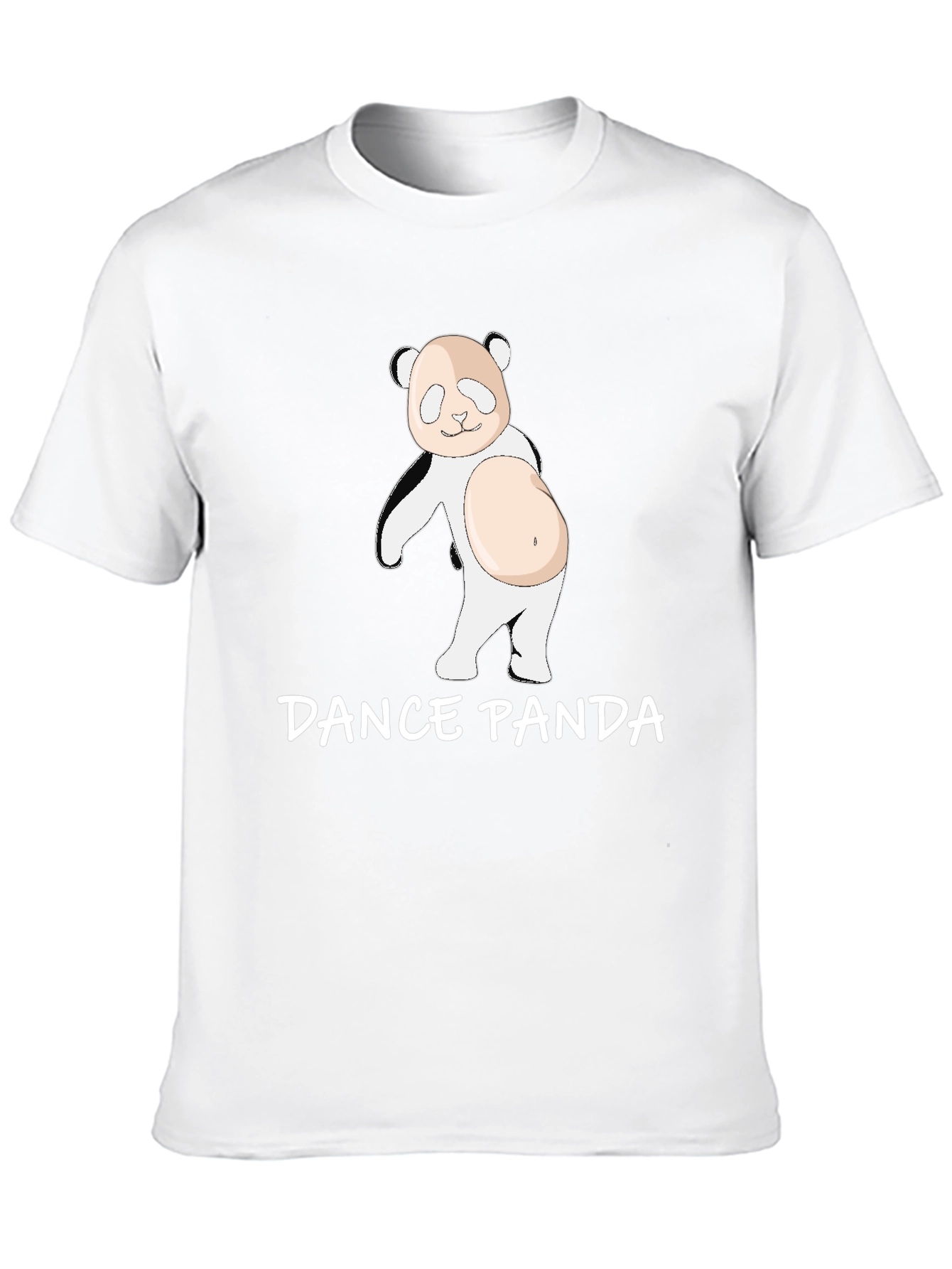 Dance Panda Graphic Tee - Comfy Cotton T-Shirt