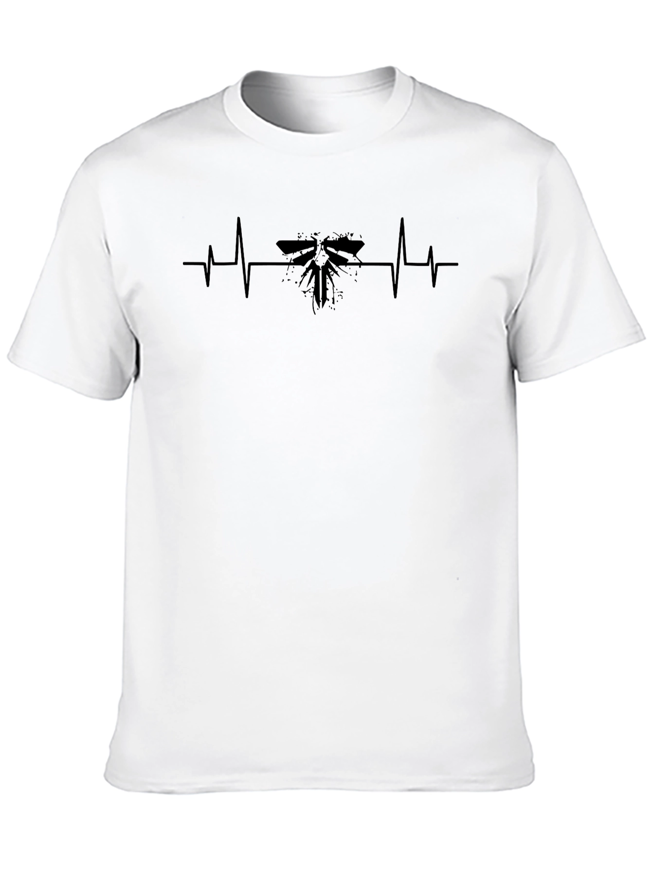 The Last of Us Fireflies Heartbeat Graphic T-Shirt