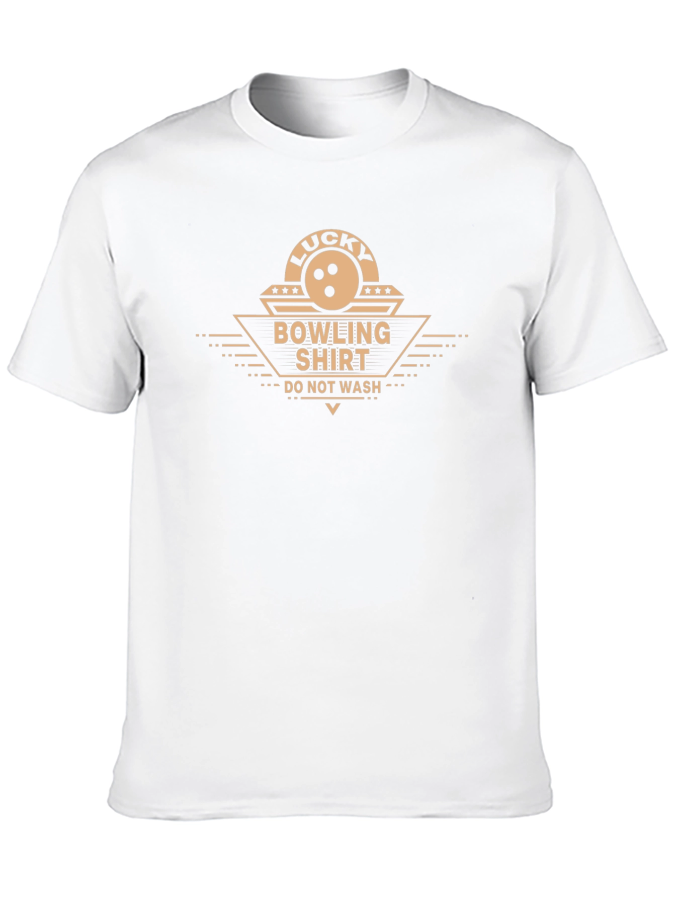 Lucky Bowling Shirt - Do Not Wash Novelty Tee