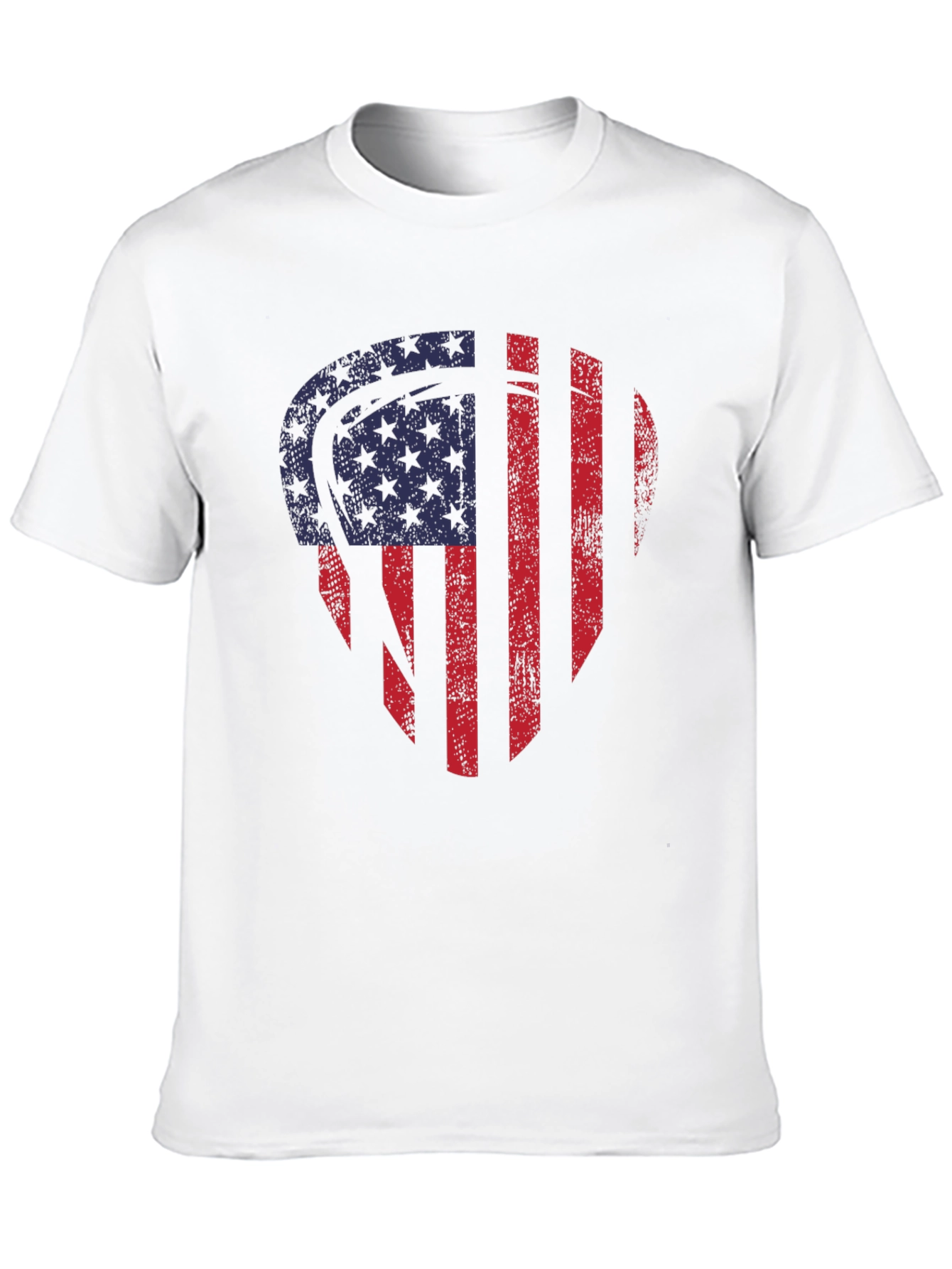 American Football Flag Graphic T-Shirt