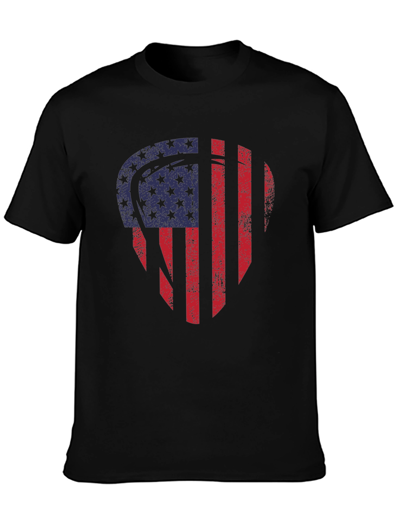American Football Flag Graphic T-Shirt