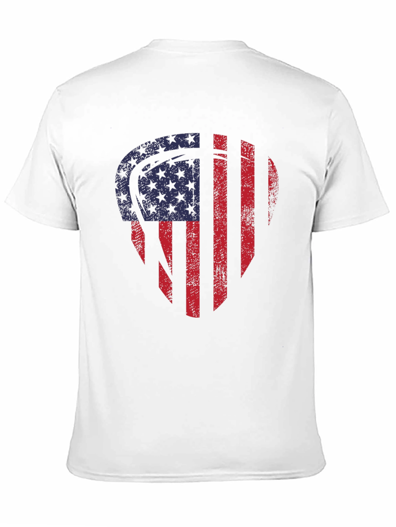 American Football Flag Graphic T-Shirt