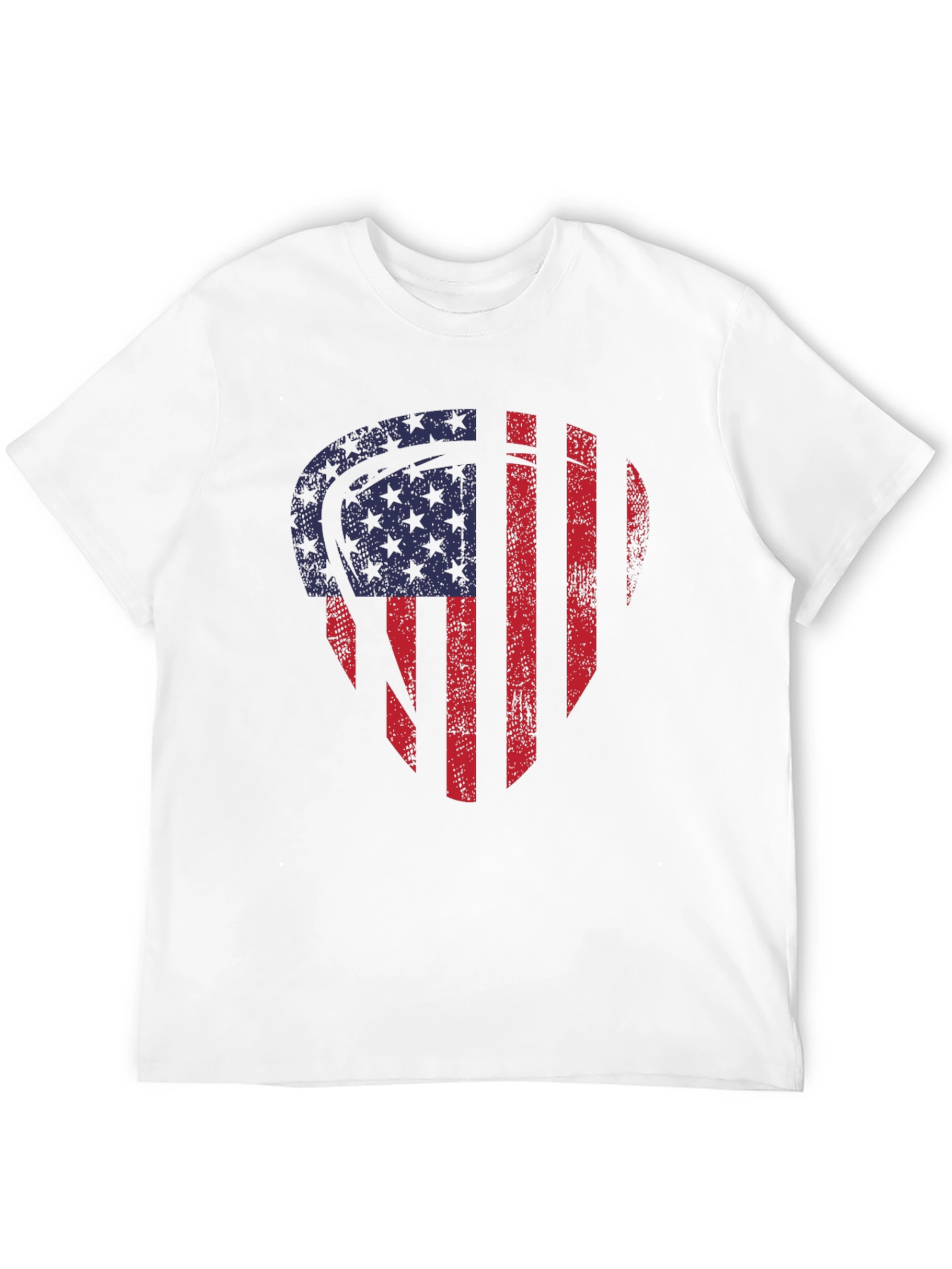American Football Flag Graphic T-Shirt