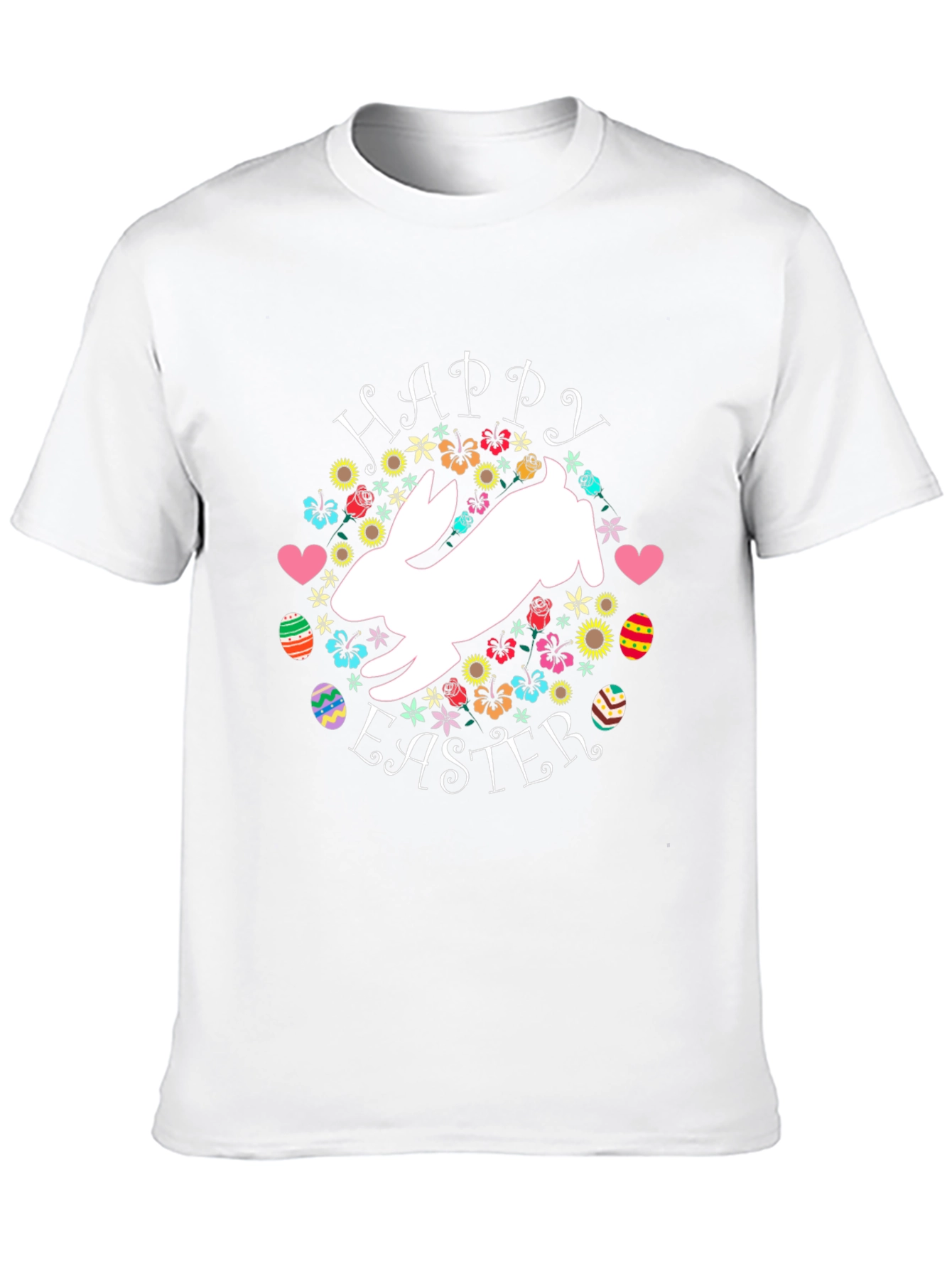 Happy Easter Bunny Graphic T-Shirt