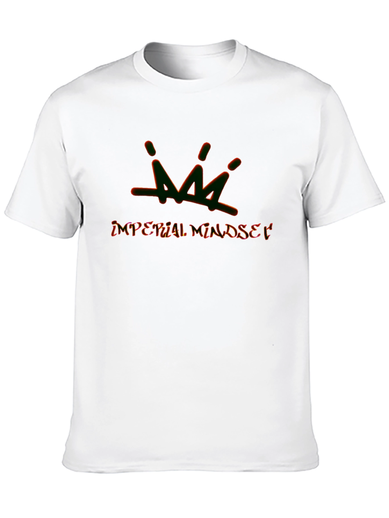 Imperial Mindset Black Graphic T-Shirt