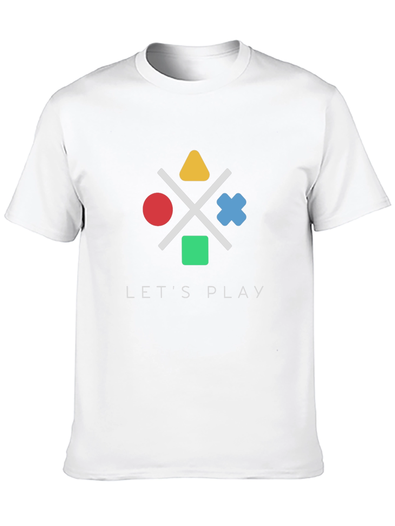 Lets Play Game Controller Graphic Tee - Gamer T-Shirt
