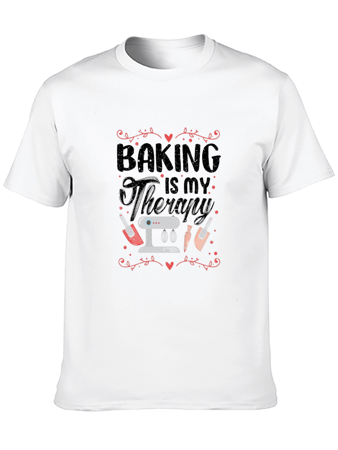 Baking Is My Therapy Graphic T-Shirt
