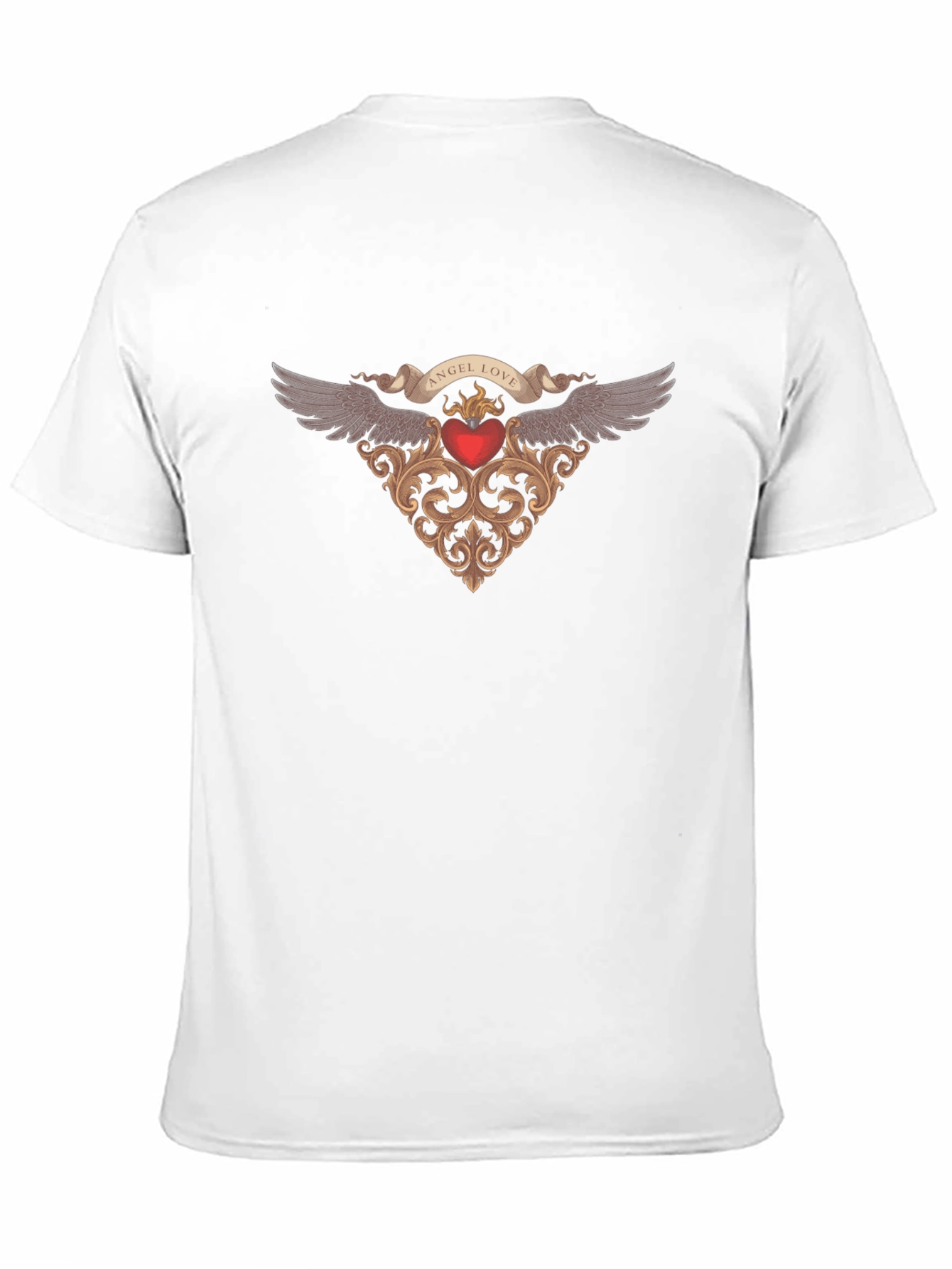 Angel Love Black T-Shirt