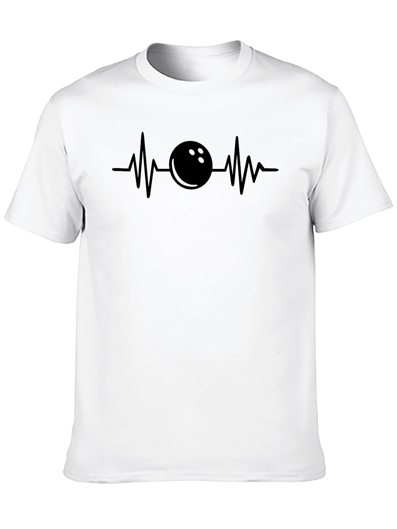 Bowling Heartbeat T-Shirt - Strike Life