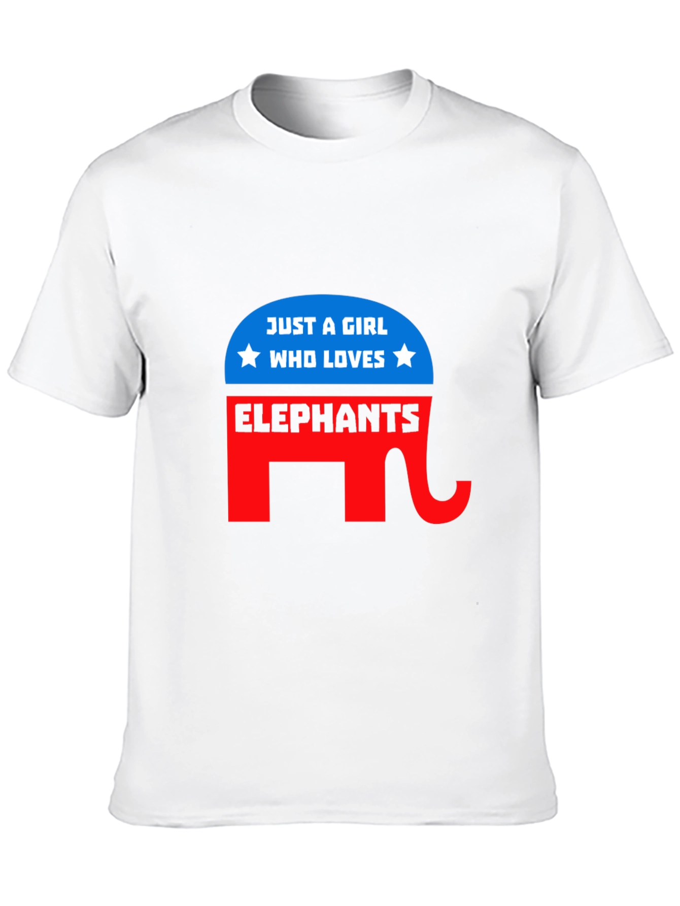 Girl Loves Elephants T-Shirt