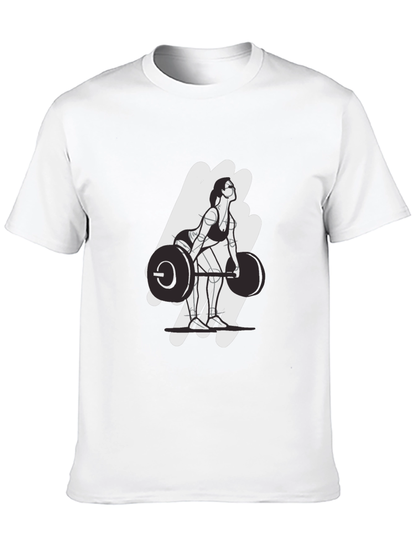 Weightlifting Womans Graphic Tee - Black