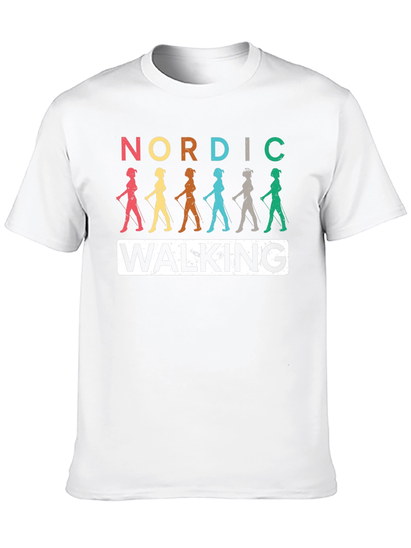 Nordic Walking Graphic T-Shirt