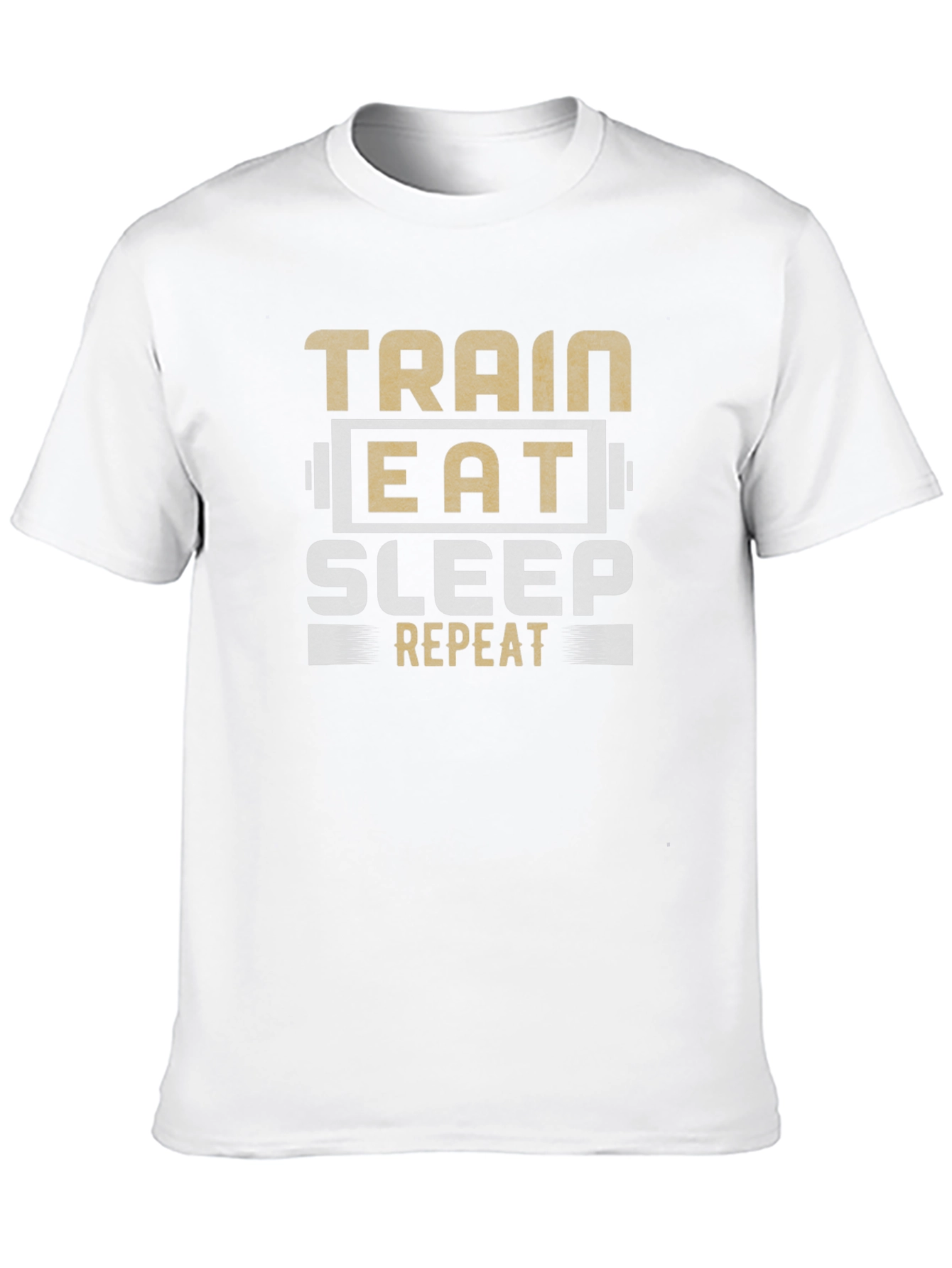 Train Eat Sleep Repeat Gym T-Shirt