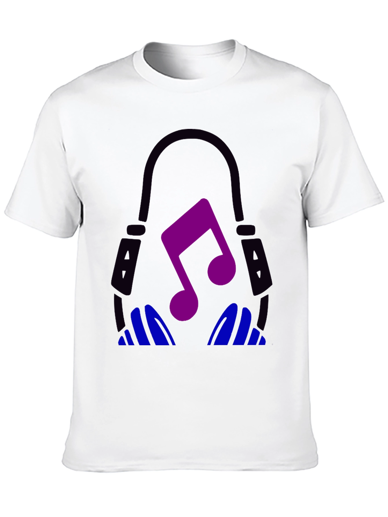 Musical Headphones Graphic Tee