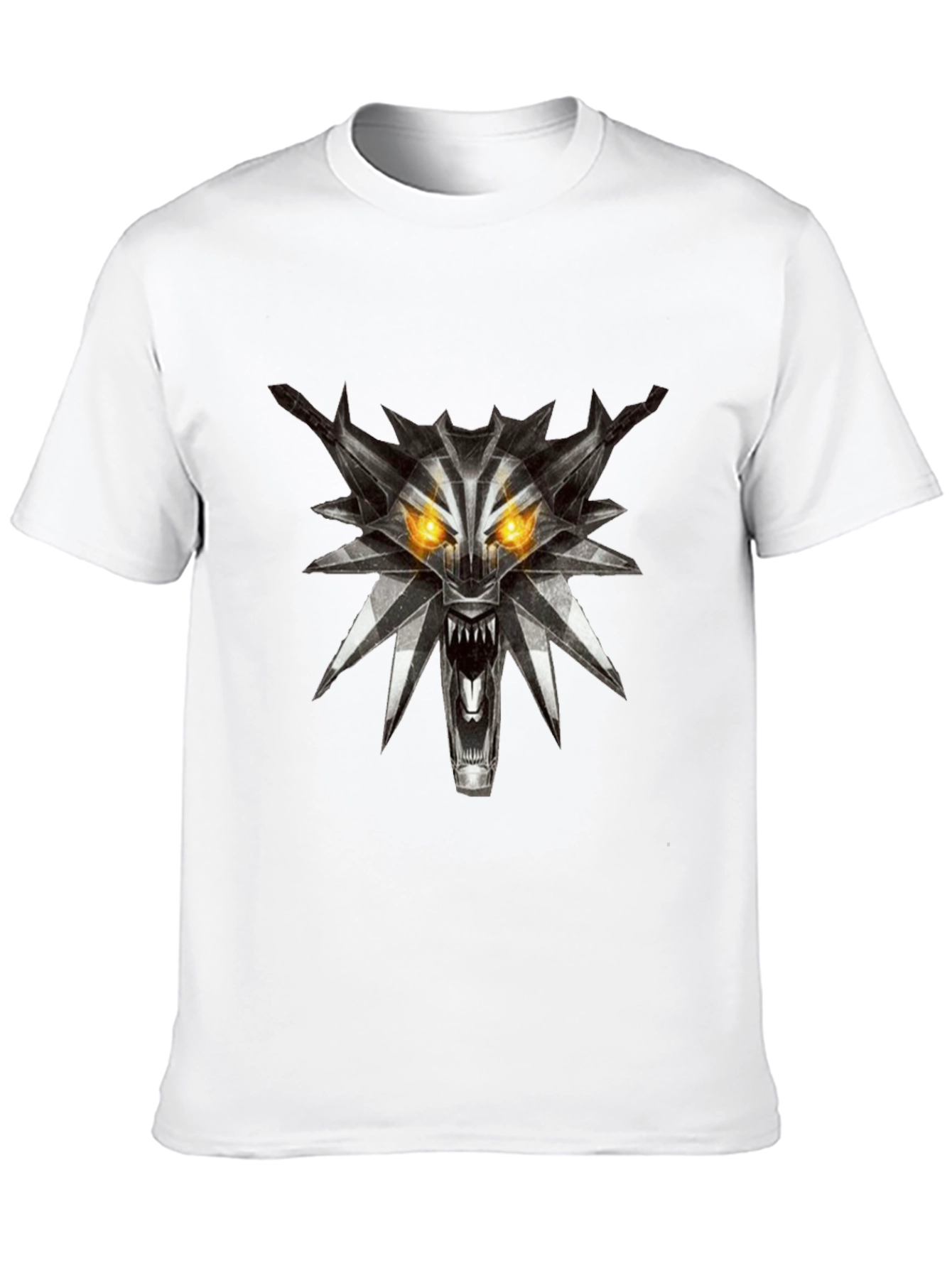 The Witcher Wolf Medallion Black T-Shirt