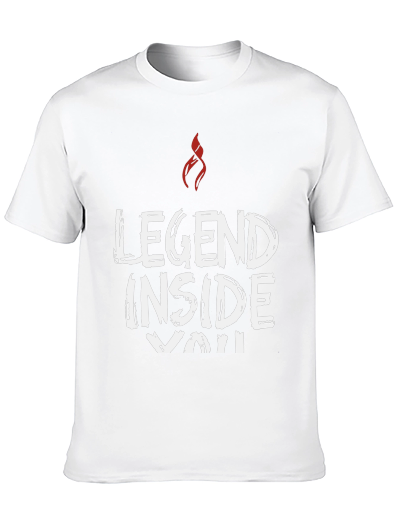 Legend Inside You Black Graphic Tee
