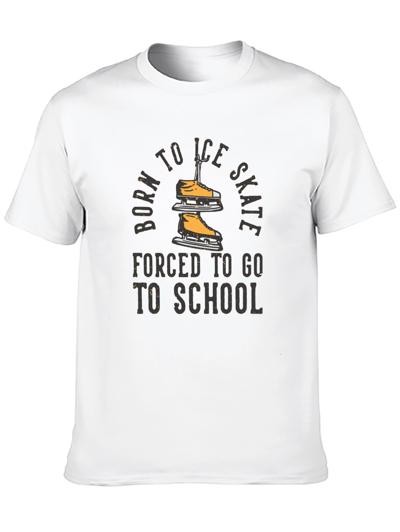 Born to Ice Skate Graphic T-Shirt