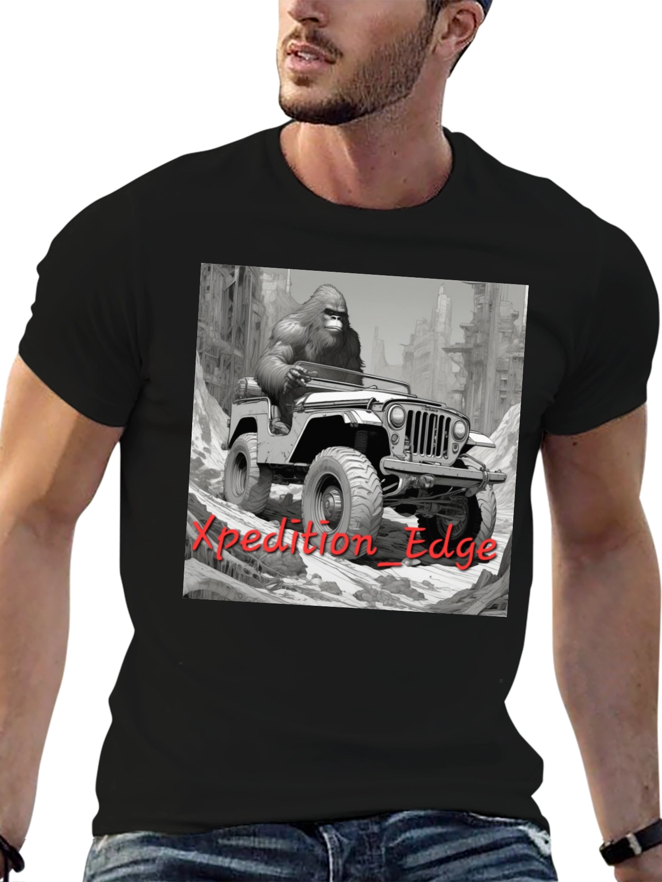 Expedition Edge Gorilla Jeep T-Shirt