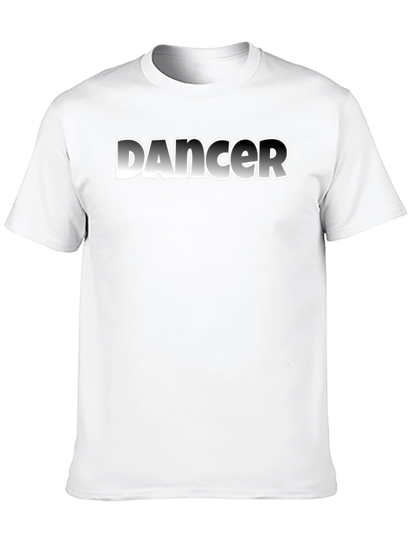 Dancer Graphic T-Shirt - Casual Black Tee