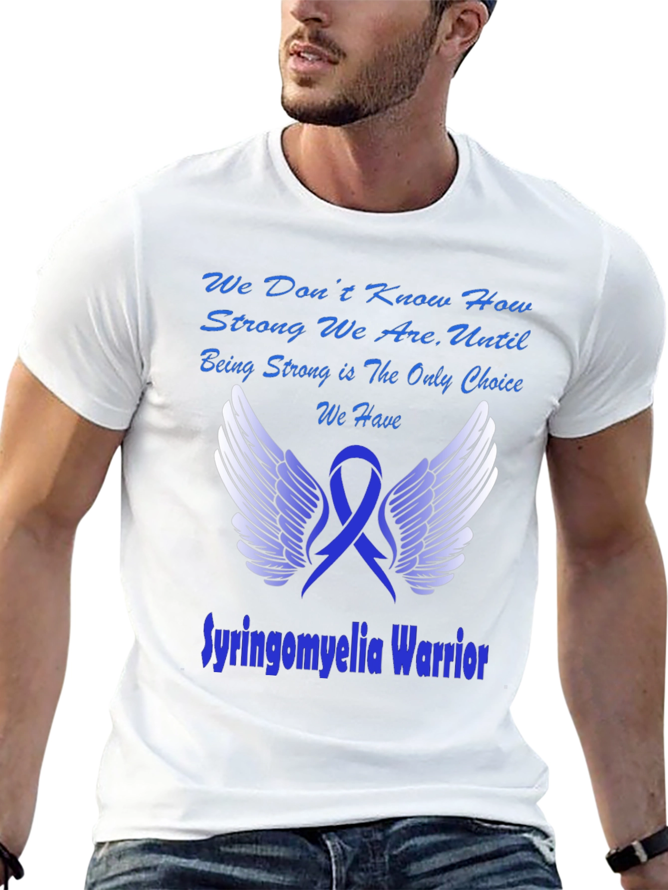 Syringomyelia Warrior Awareness T-Shirt