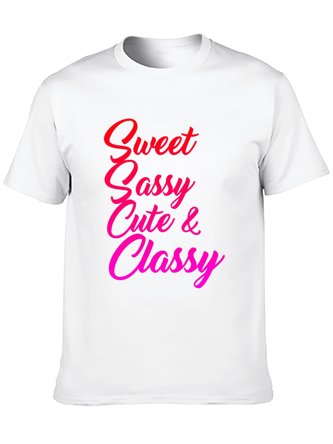 Sweet Sassy Cute & Classy Graphic Tee