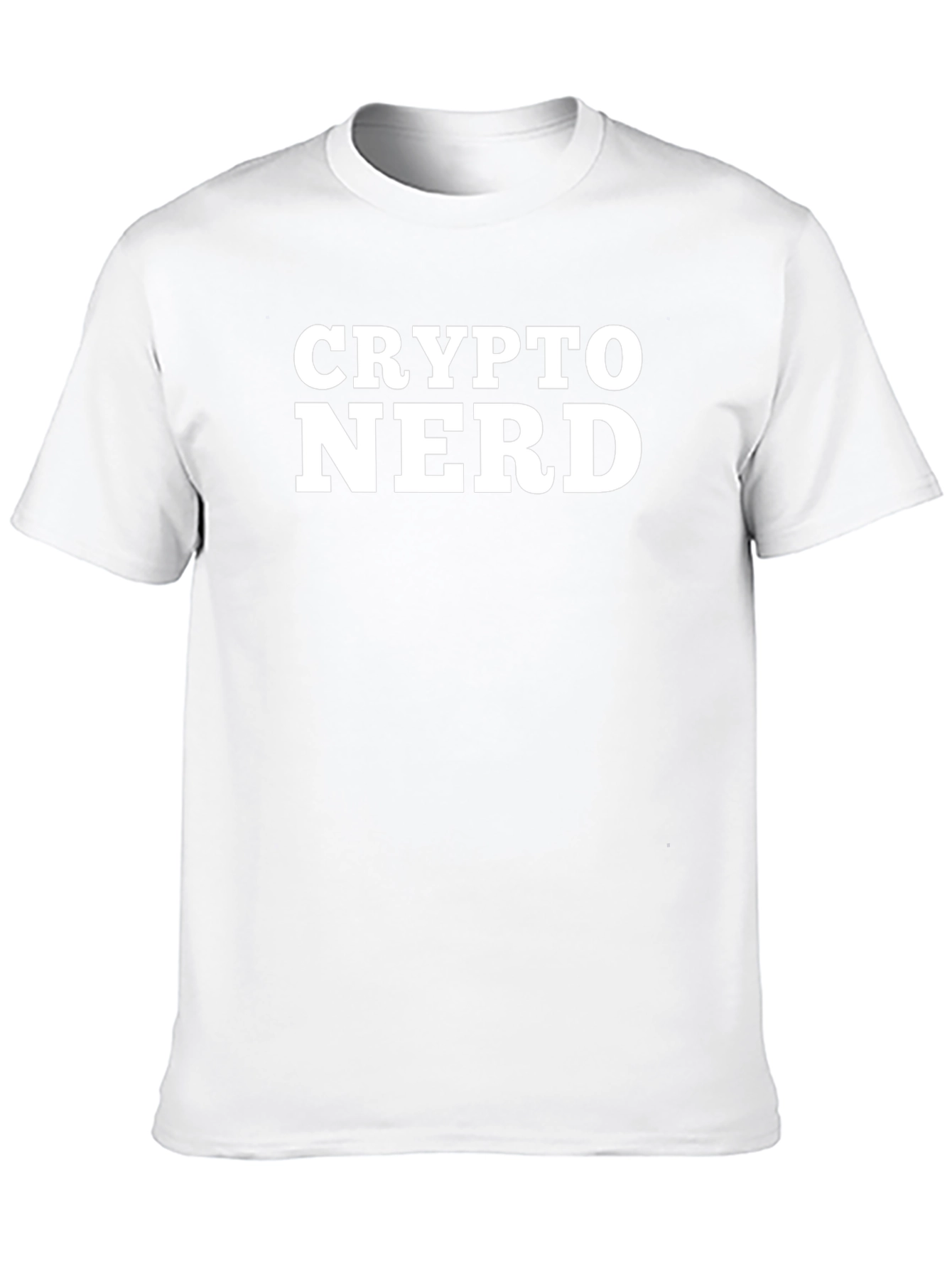 Crypto Nerd T-Shirt - Black Cotton Blend