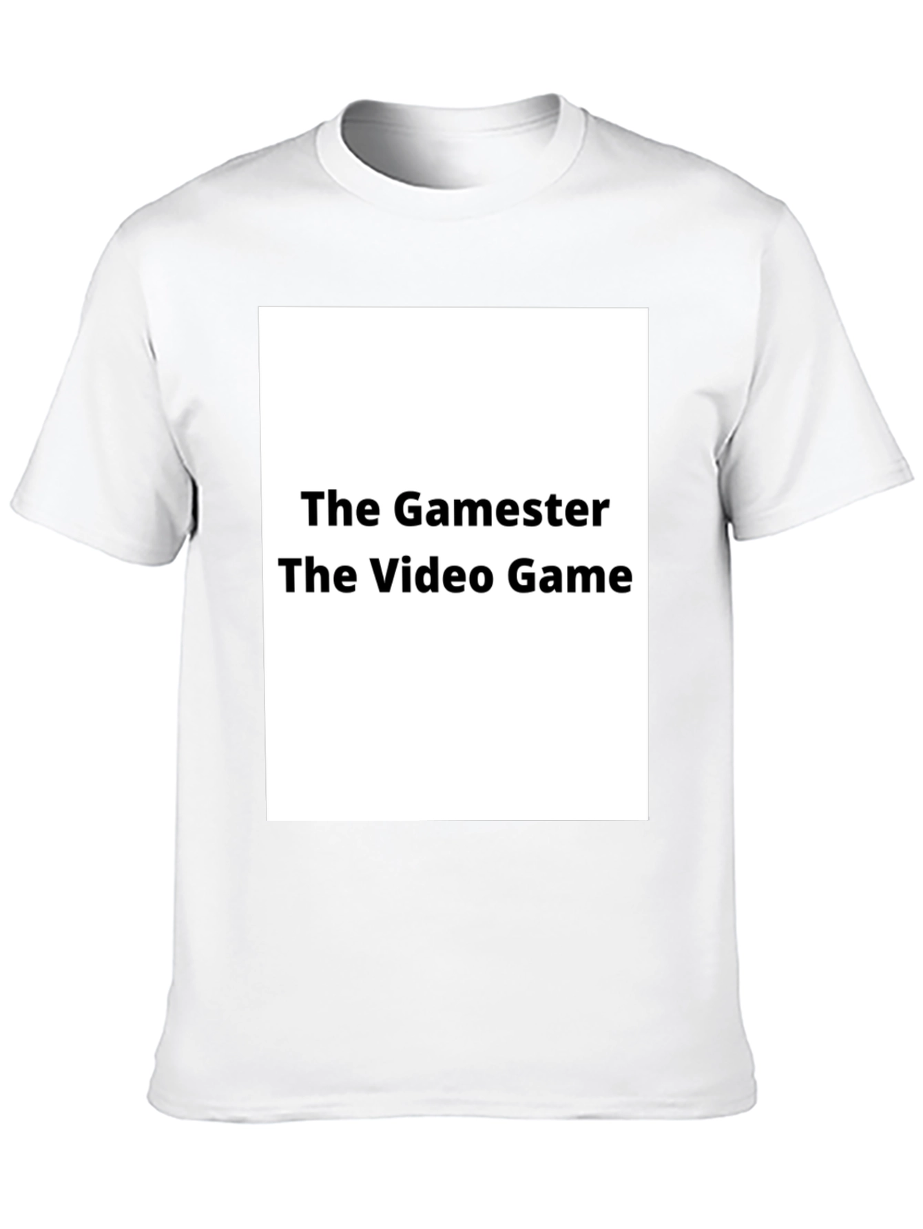 The Gamester Video Game Black T-Shirt