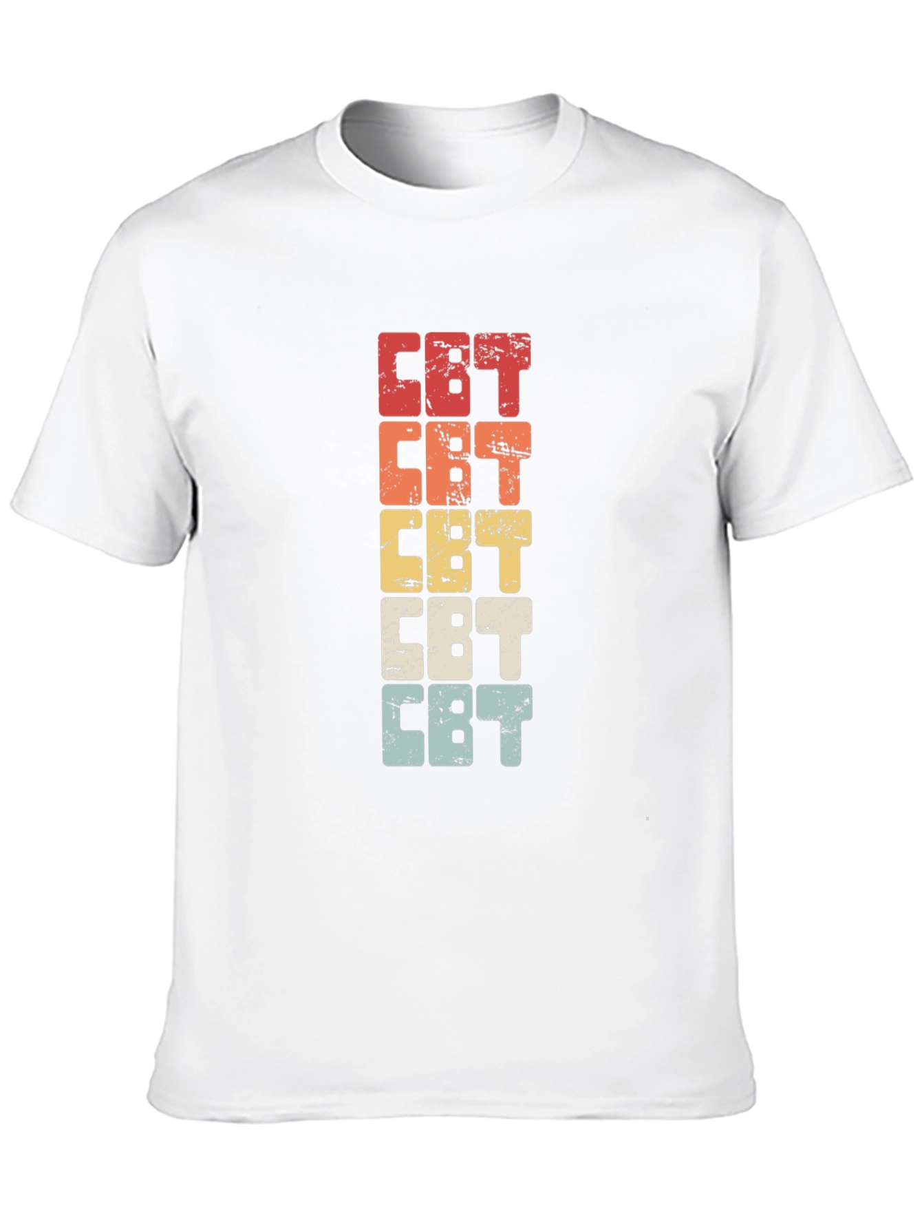 Retro CBT T-Shirt - Cognitive Behavioral Therapy Shirt
