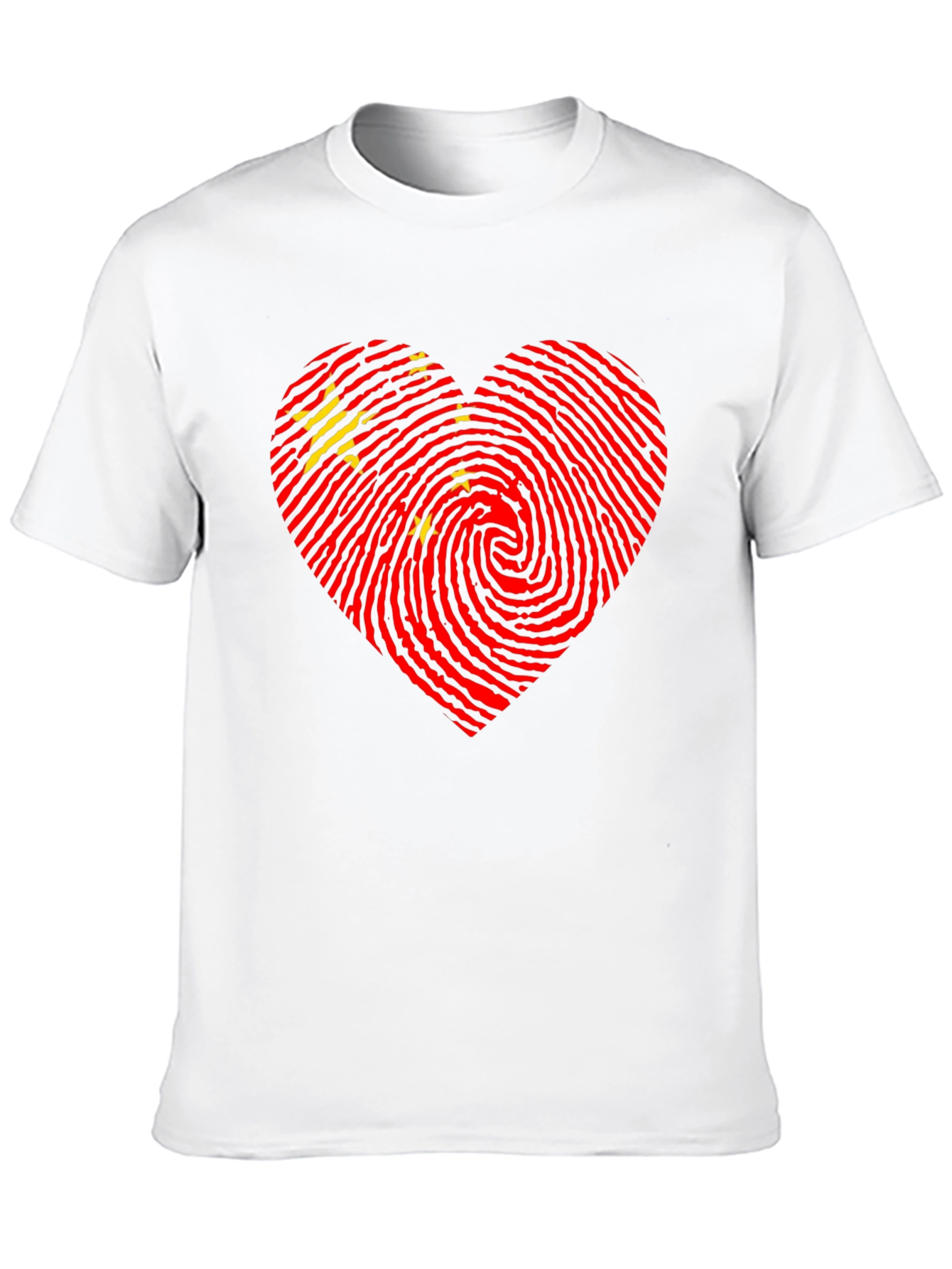 China Flag Heartbeat T-Shirt | Patriotic Pride