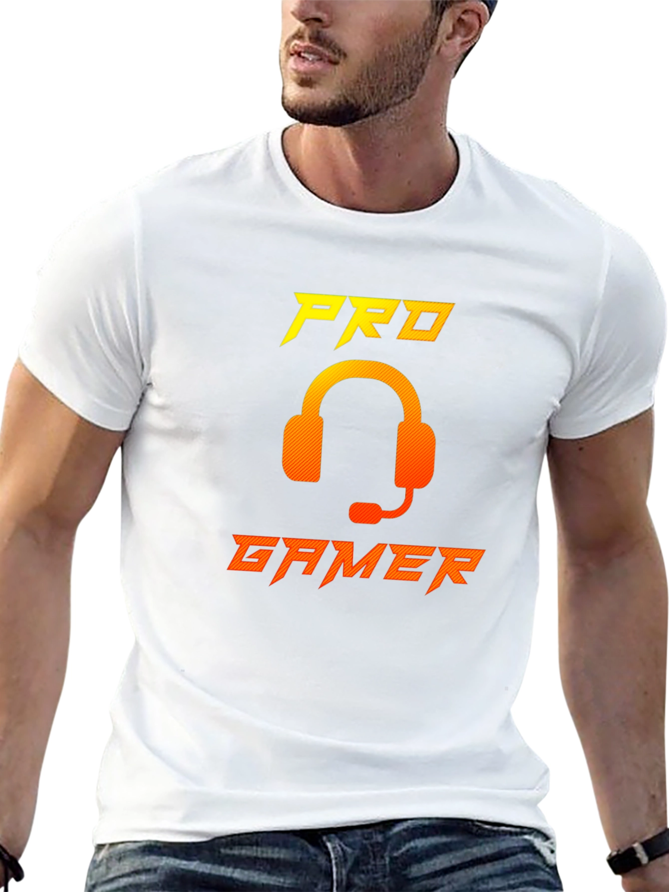 Pro Gamer T-Shirt - Gaming Headset Graphic Tee