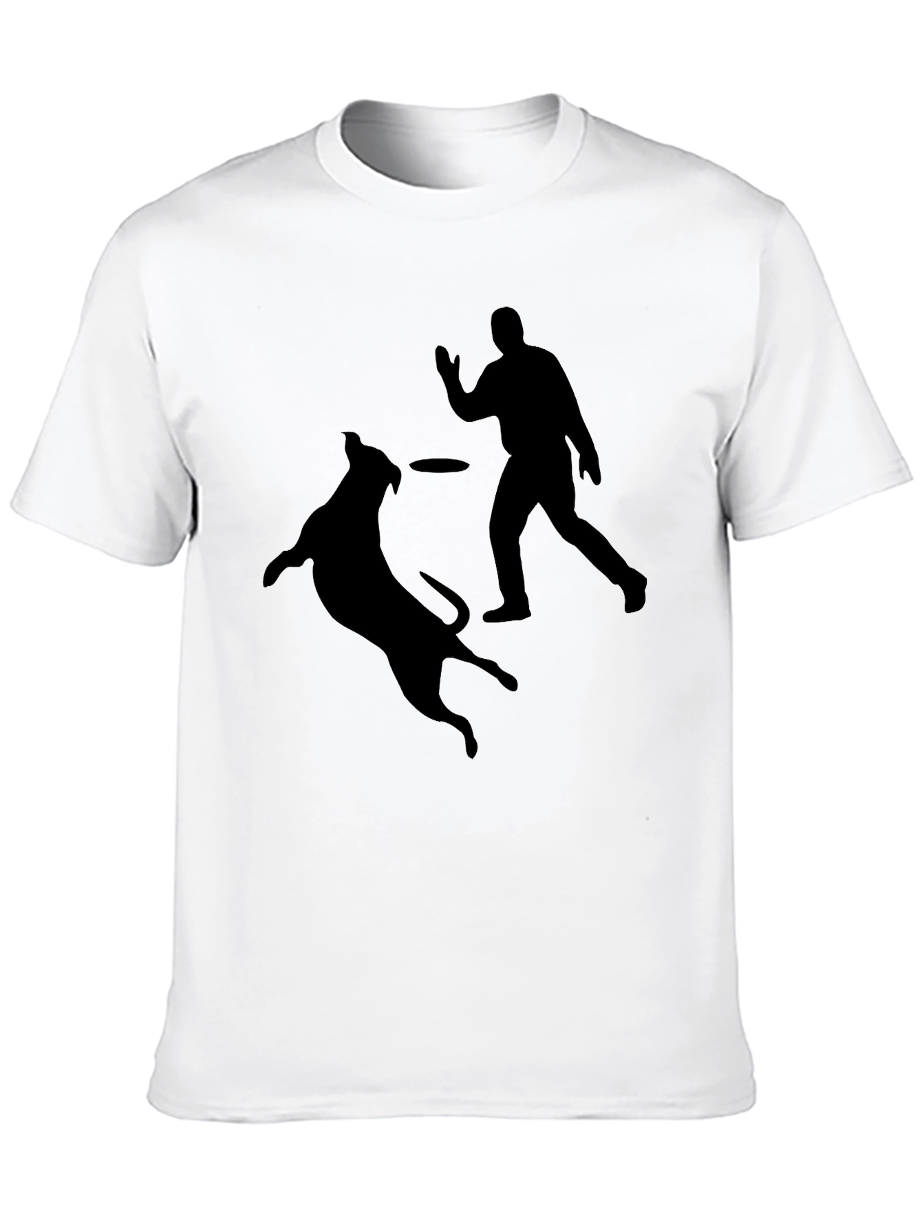 Dog Catching Disc T-Shirt