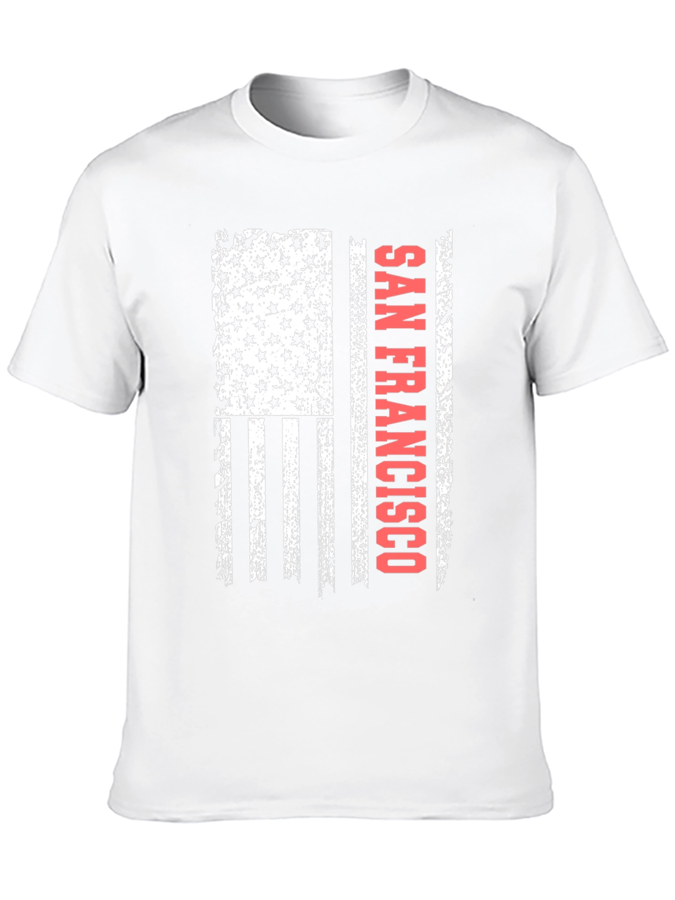 San Francisco Flag Graphic Tee - Patriotic Pride