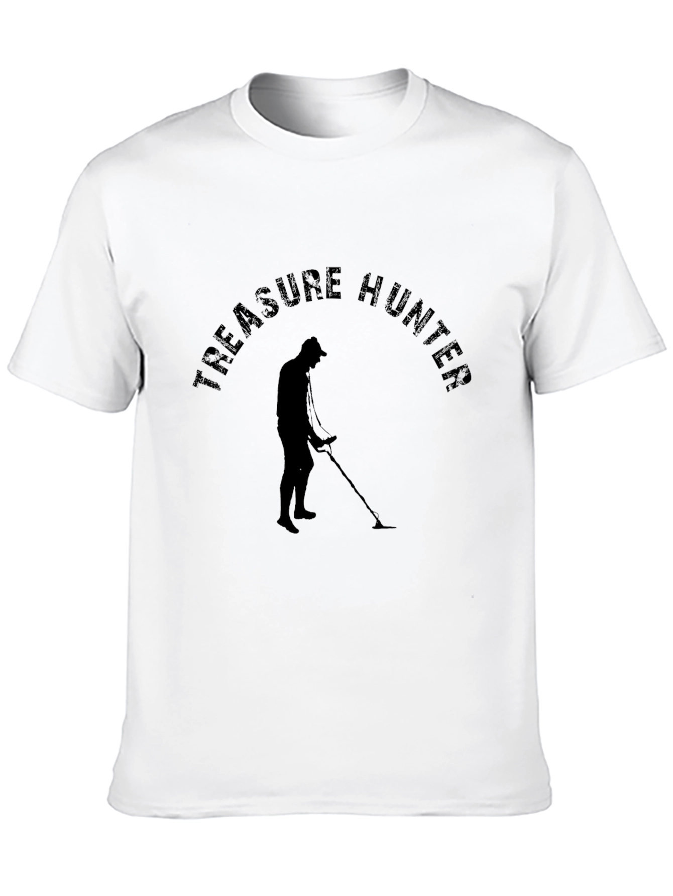 Treasure Hunter Graphic T-Shirt - Black