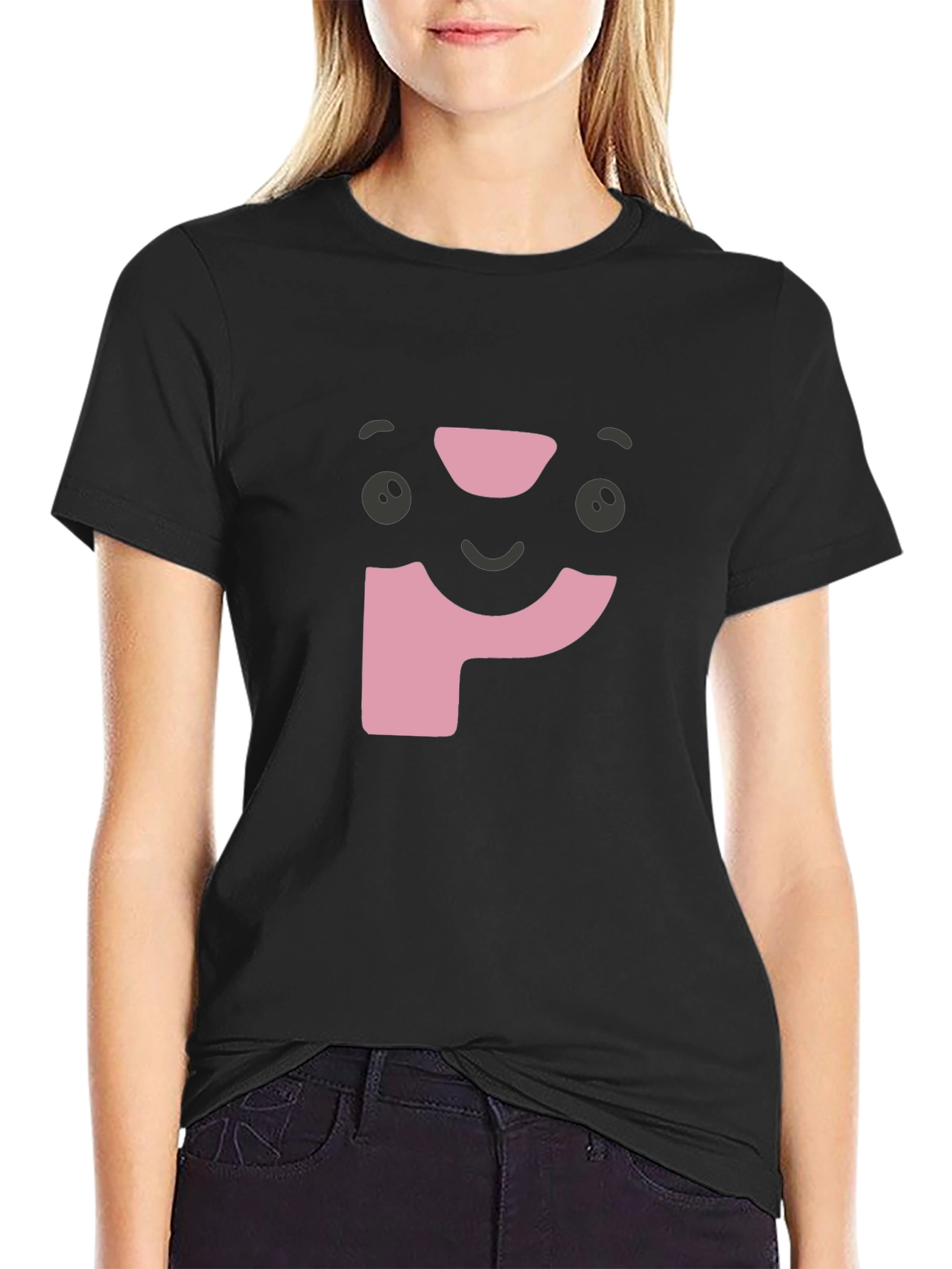 Funky P Character Black T-Shirt